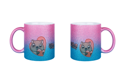 LillyTheChilly Heart - Glitzertassen