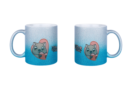 LillyTheChilly Heart - Glitzertassen