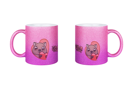 LillyTheChilly Heart - Glitzertassen