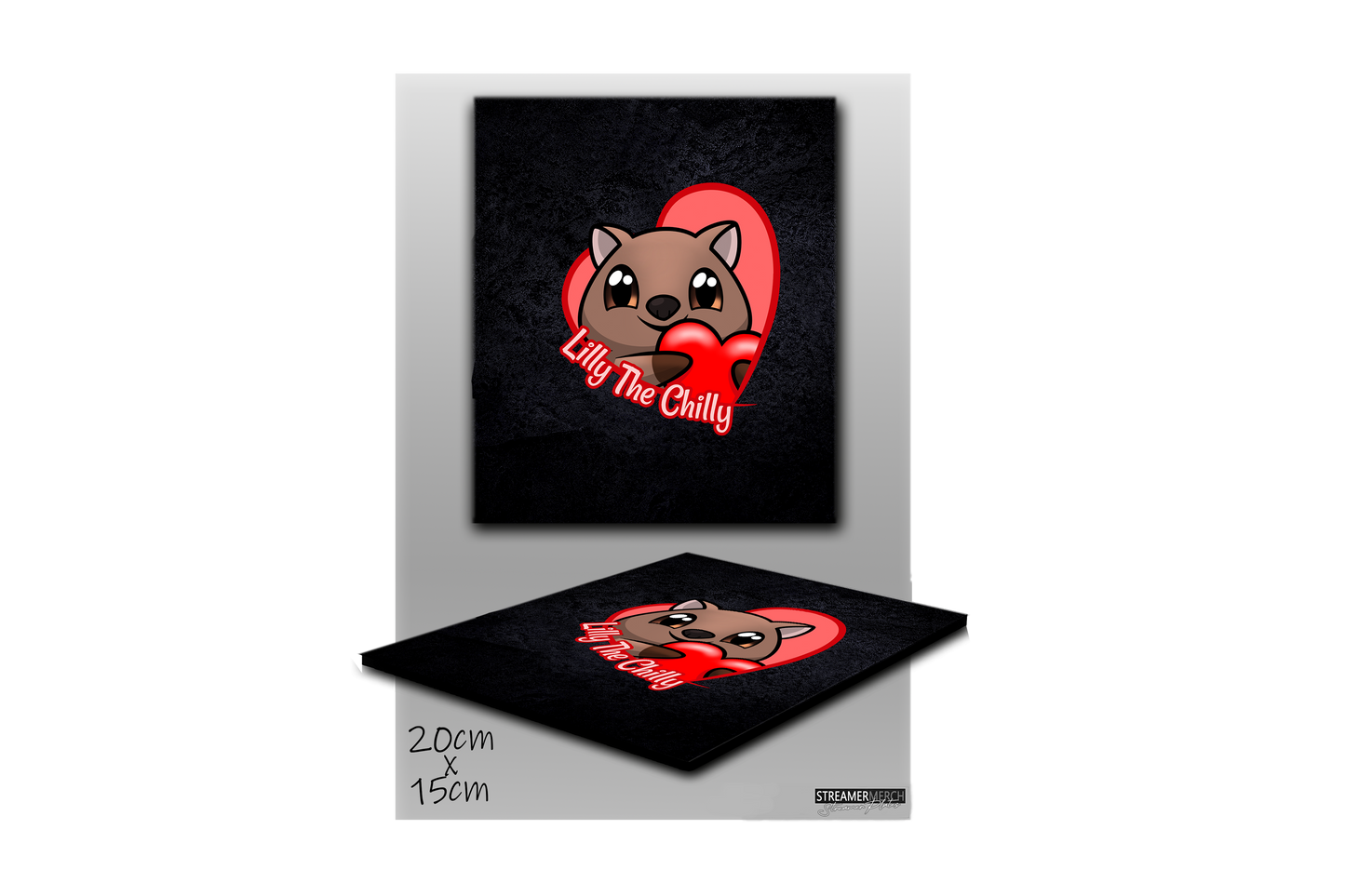 LillyTheChilly Heart - StreamerPlates