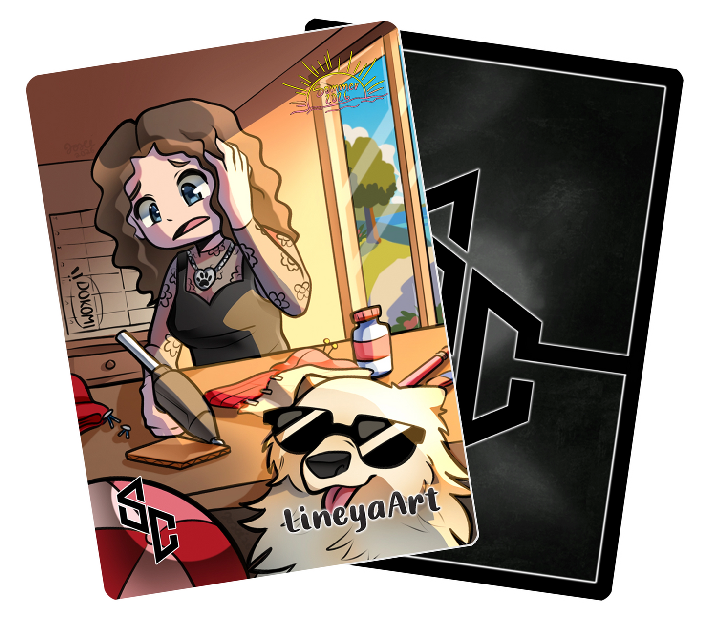 StreamerCard von LineyaArt [Sommer2026]