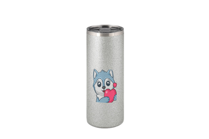 Manchi188 Herz - Edelstahl Thermoflaschen / Thermobecher