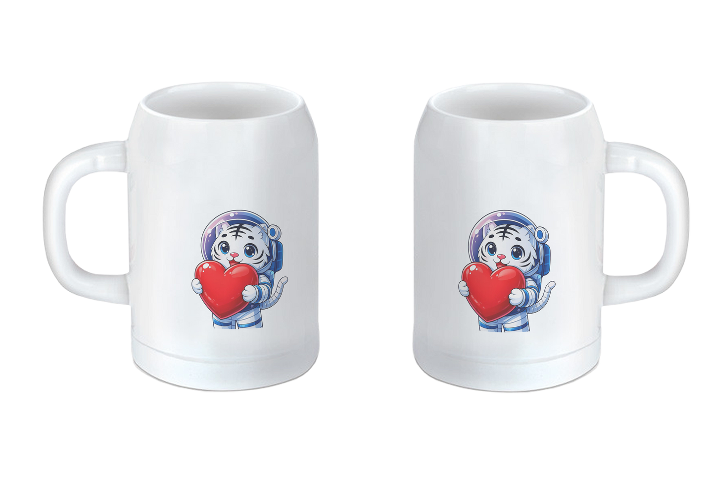 MaxxelVerse Heart - Tassen / Magic / XXL / Bierkrüge / Edelstahl