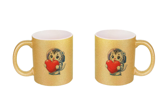 MaxxelVerse Heart - Glitzertassen