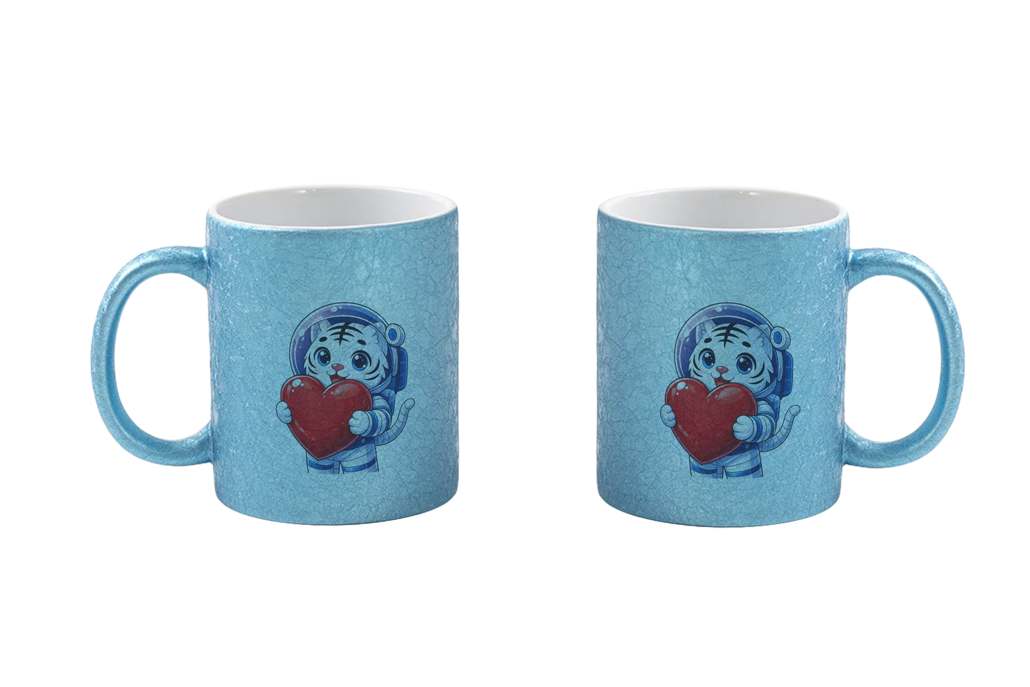 MaxxelVerse Heart - CrackleFinish Tassen
