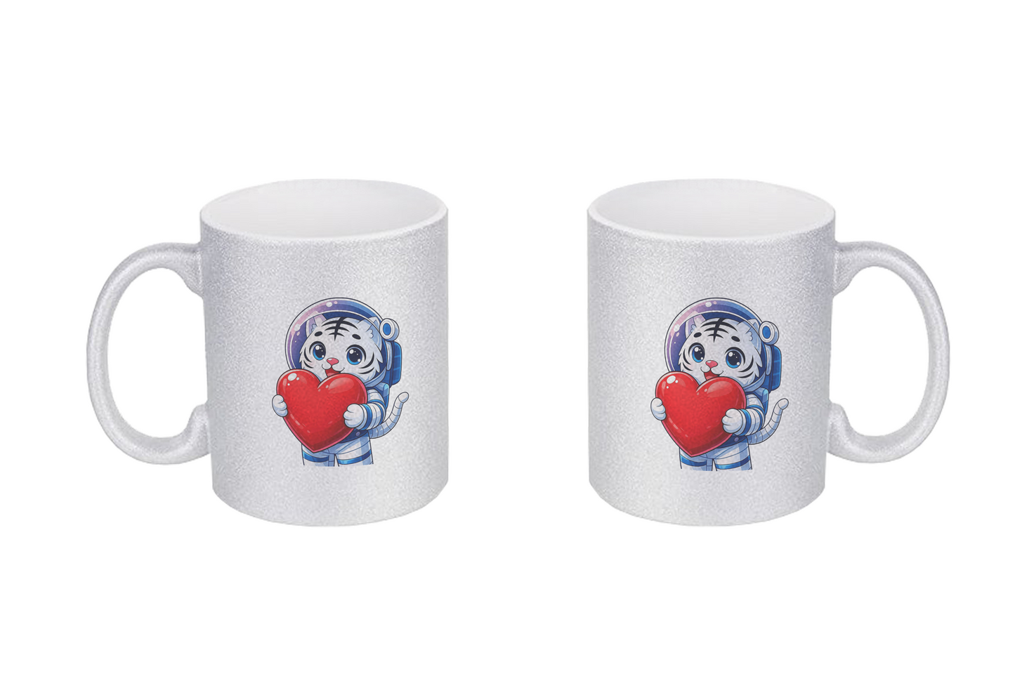 MaxxelVerse Heart - Glitzertassen