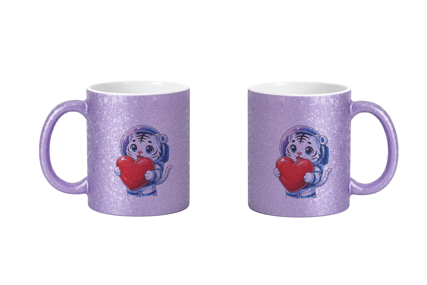 MaxxelVerse Heart - CrackleFinish Tassen