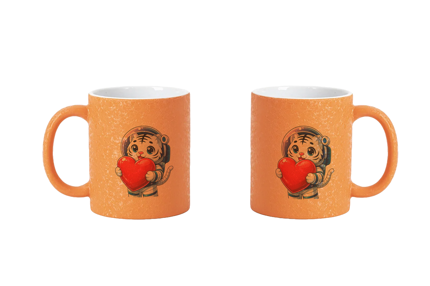 MaxxelVerse Heart - CrackleFinish Tassen