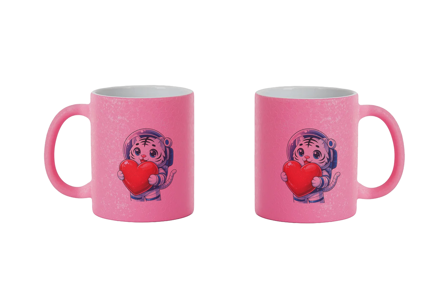 MaxxelVerse Heart - CrackleFinish Tassen