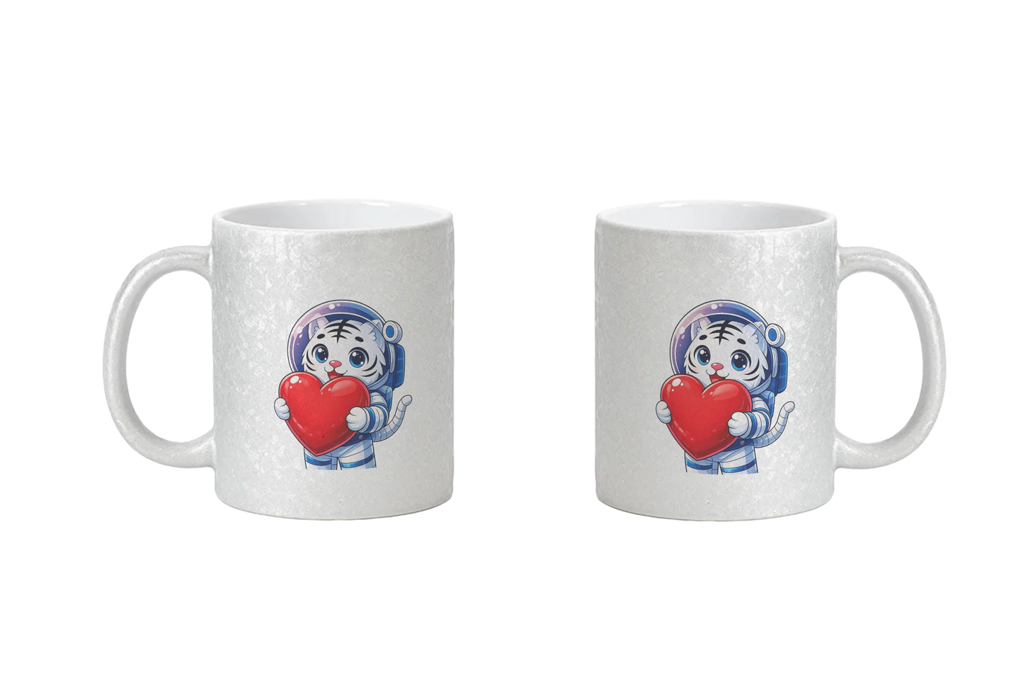 MaxxelVerse Heart - CrackleFinish Tassen
