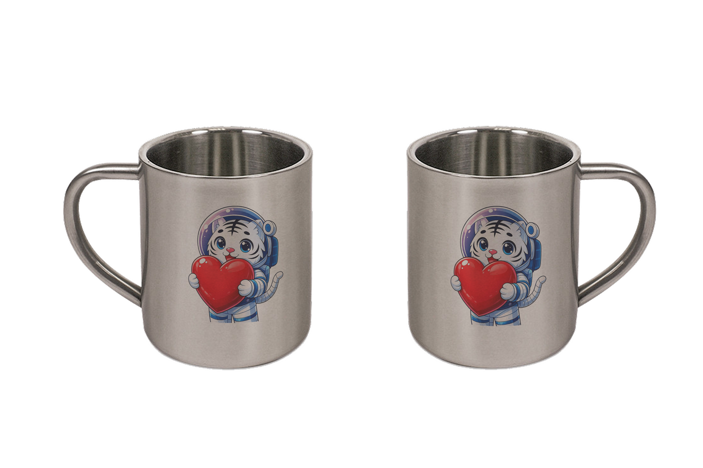MaxxelVerse Heart - Tassen / Magic / XXL / Bierkrüge / Edelstahl