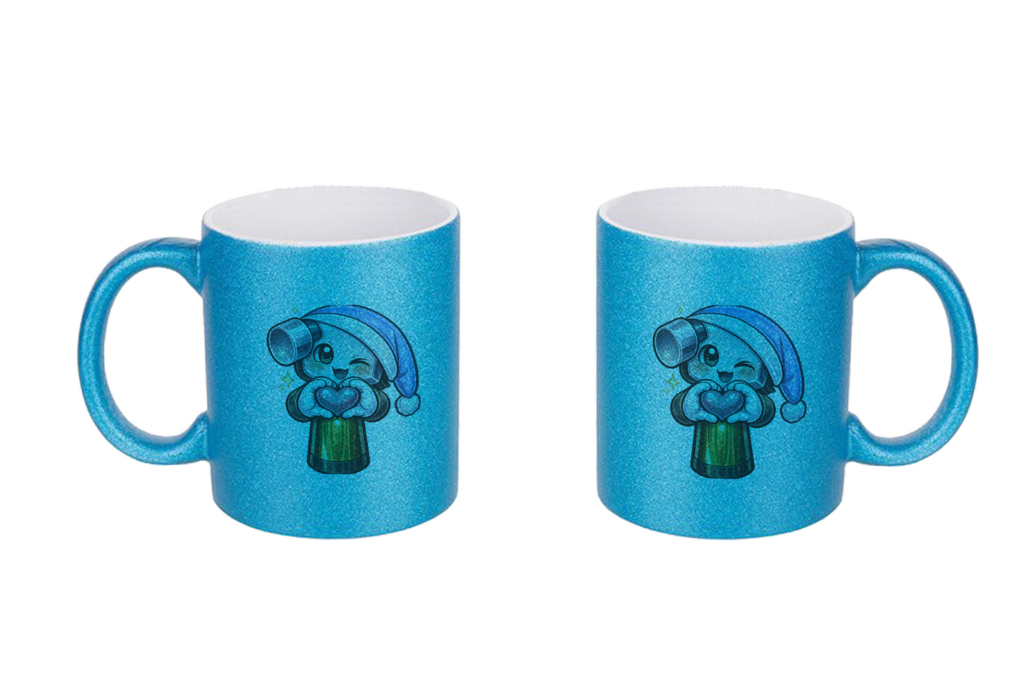 McHammer1502 Heart - Glitzertassen
