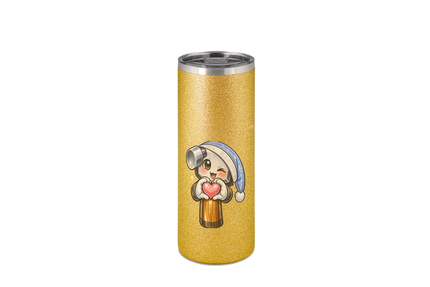 McHammer1502 Heart - Edelstahl Thermoflaschen / Thermobecher