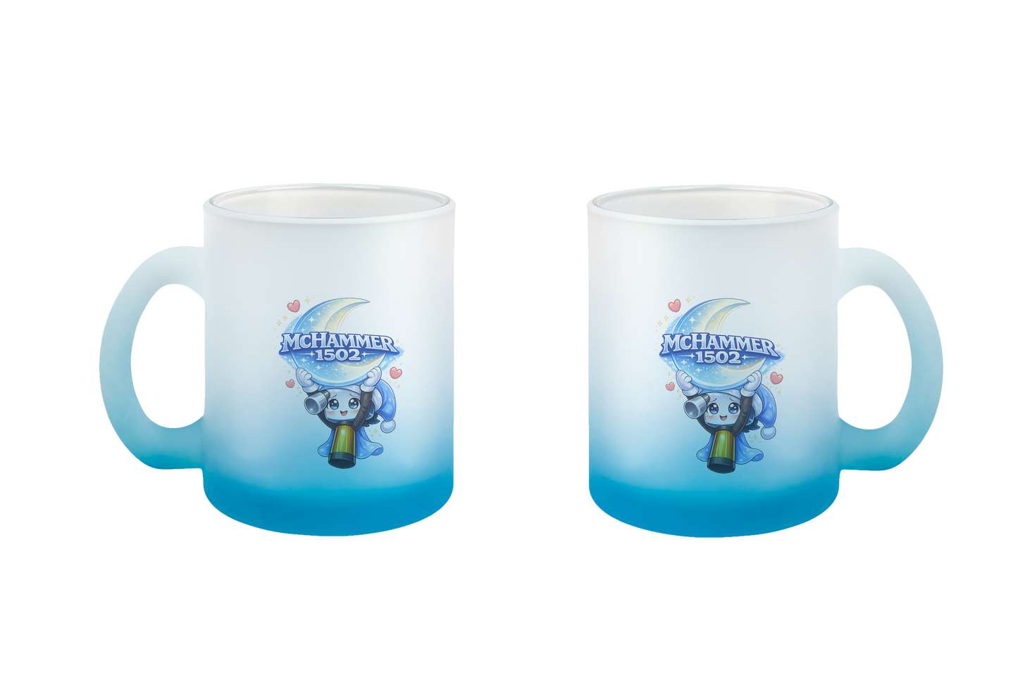 McHammer1502 Logo - Glastassen