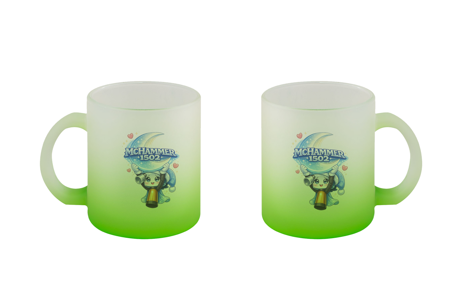 McHammer1502 Logo - Glastassen