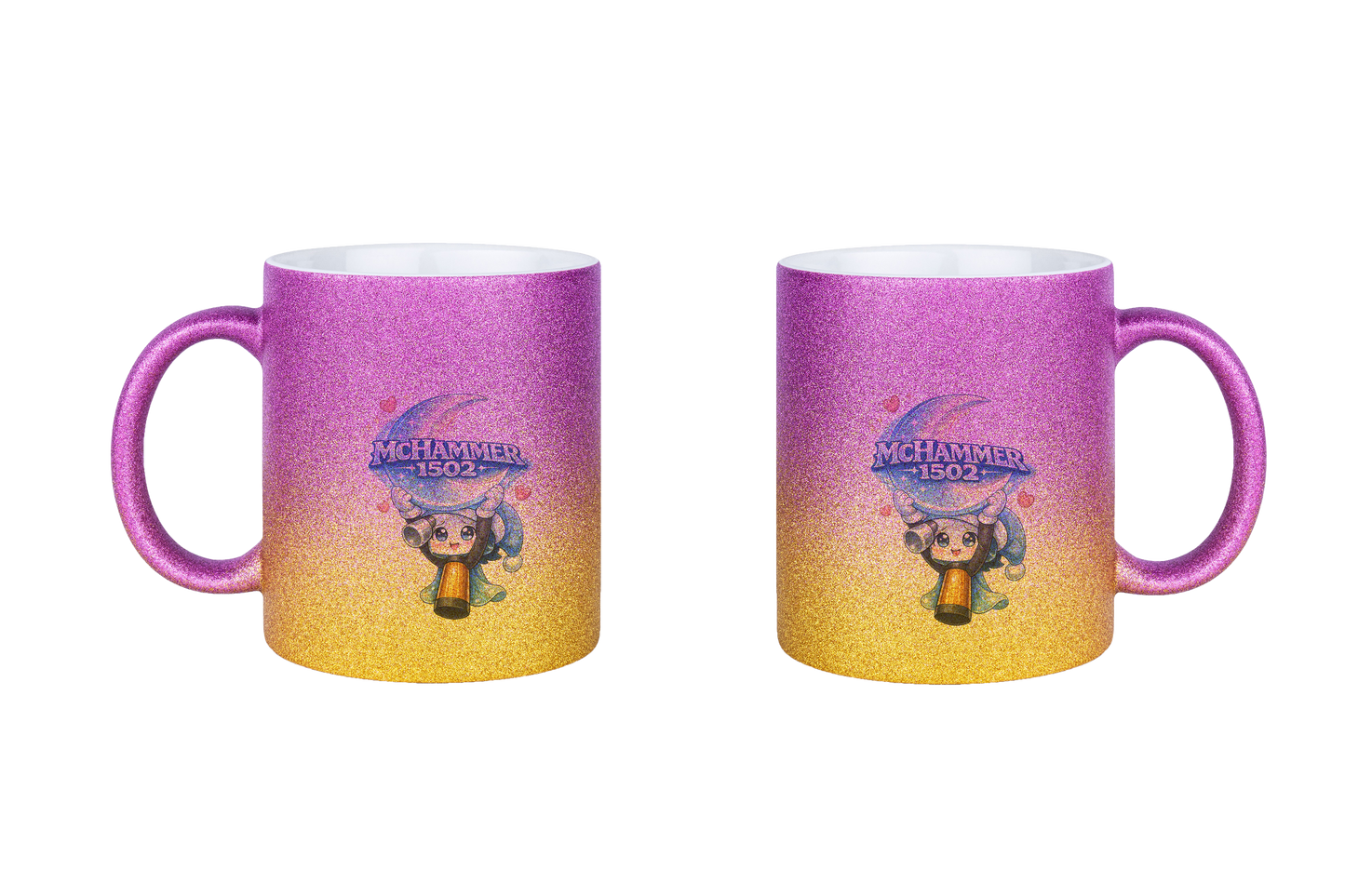 McHammer1502 Logo - Glitzertassen