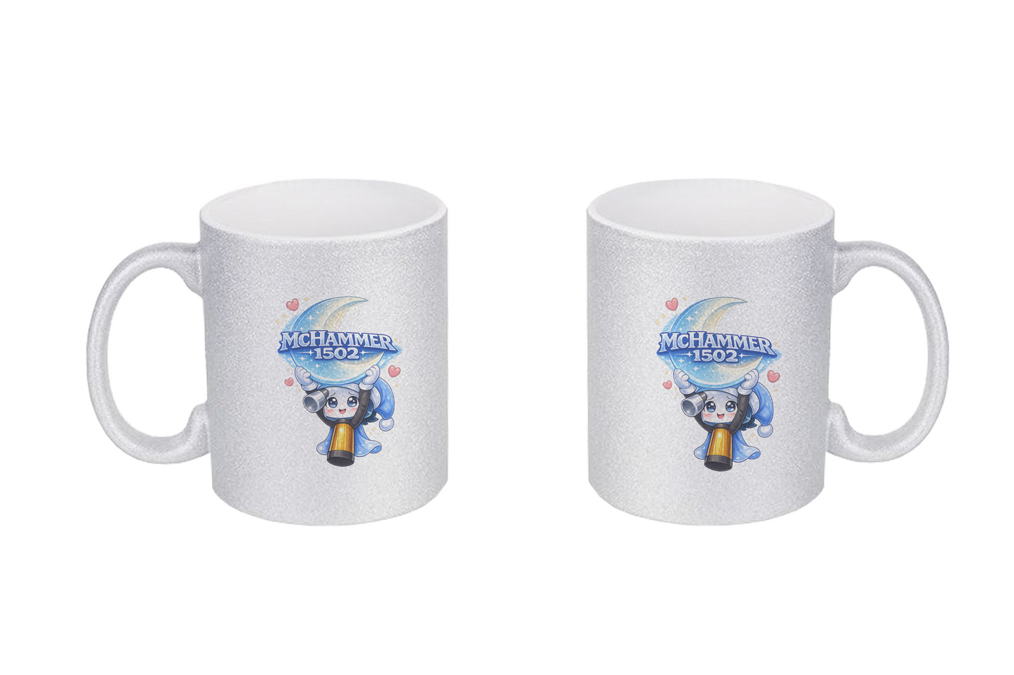 McHammer1502 Logo - Glitzertassen