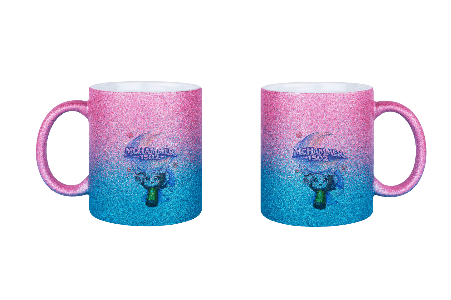 McHammer1502 Logo - Glitzertassen