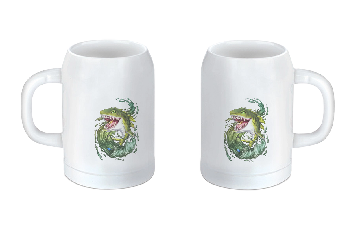 LupiArts Megalodon Ancient - Tassen / Magic / XXL / Bierkrüge / Edelstahl