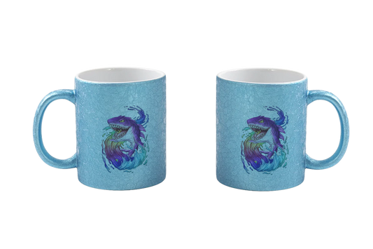 LupiArts Megalodon Crested - CrackleFinish Tassen
