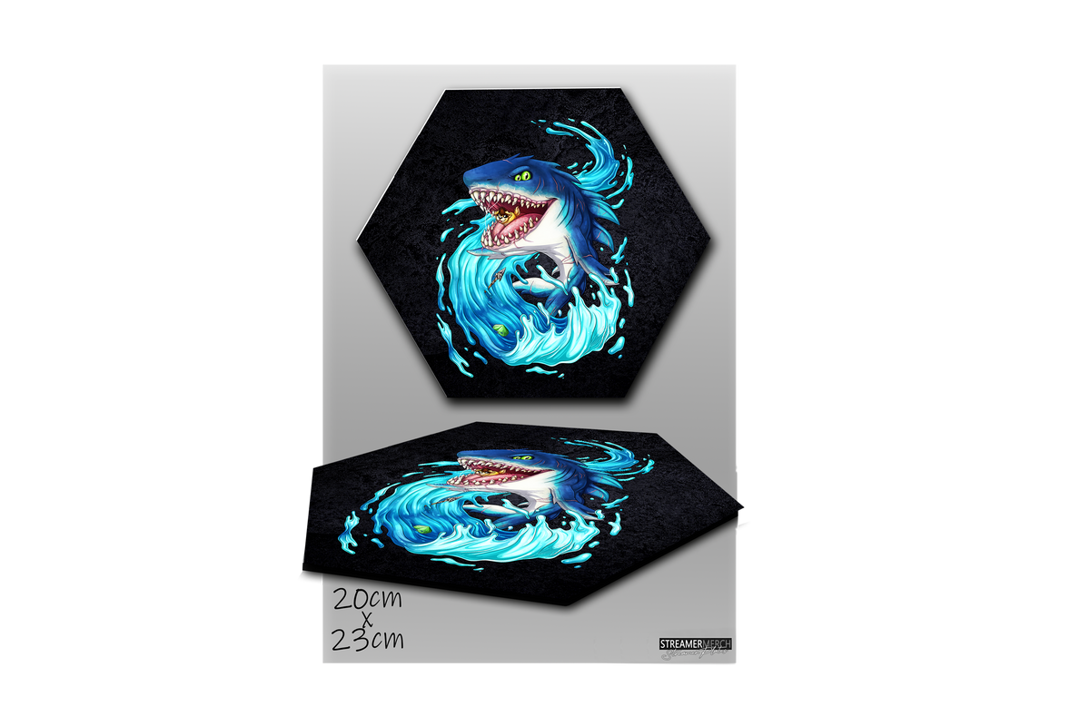 LupiArts Megalodon Hungering - StreamerPlates