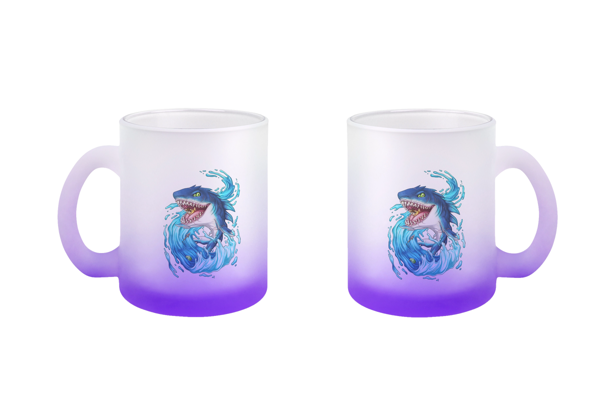 LupiArts Megalodon Hungering - Glastassen