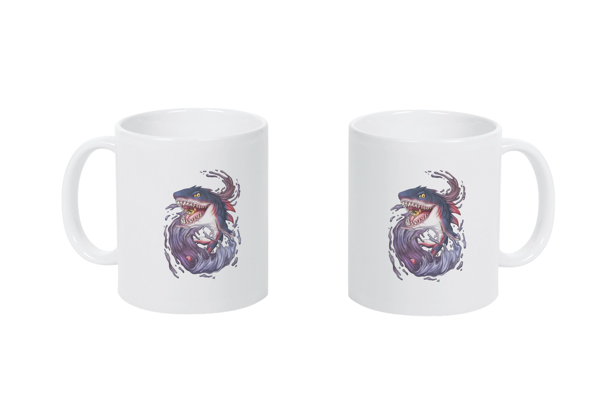 LupiArts Megalodon Shadowmaw - Tassen / Magic / XXL / Bierkrüge / Edelstahl