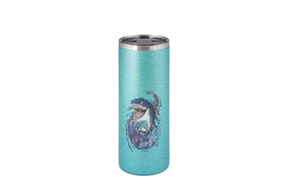 LupiArts Megalodon Shadowmaw - Edelstahl Thermoflaschen / Thermobecher