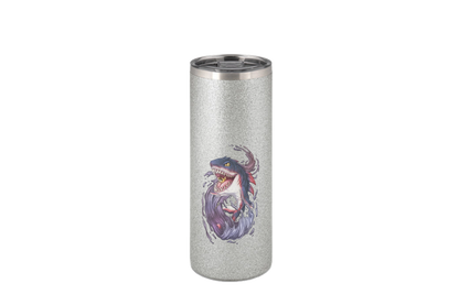 LupiArts Megalodon Shadowmaw - Edelstahl Thermoflaschen / Thermobecher