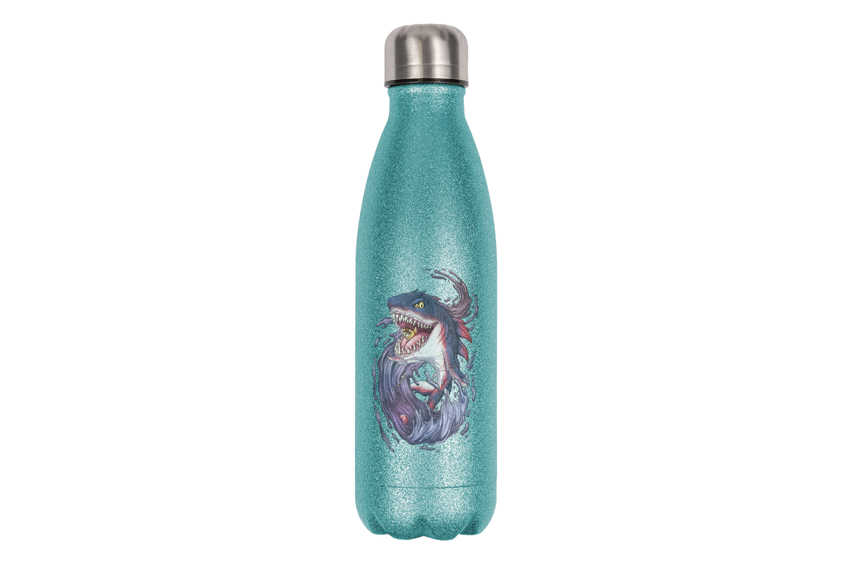 LupiArts Megalodon Shadowmaw - Edelstahl Thermoflaschen / Thermobecher