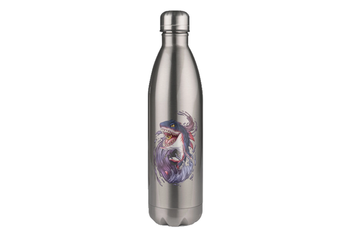 LupiArts Megalodon Shadowmaw - Edelstahl Thermoflaschen / Thermobecher