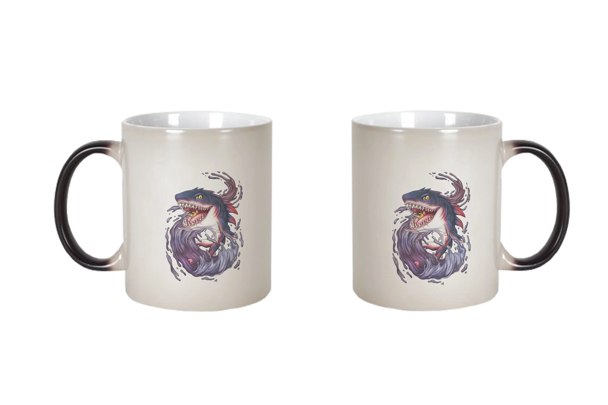 LupiArts Megalodon Shadowmaw - Tassen / Magic / XXL / Bierkrüge / Edelstahl