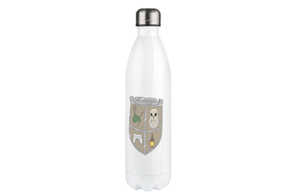 MichaelvonUllrichstein Wappen - Edelstahl Thermoflaschen / Thermobecher