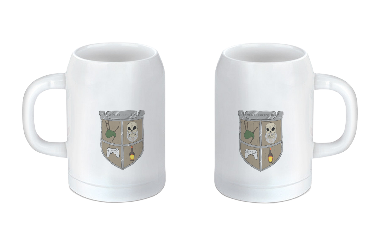 MichaelvonUllrichstein Wappen - Tassen / Magic / XXL / Bierkrüge / Edelstahl