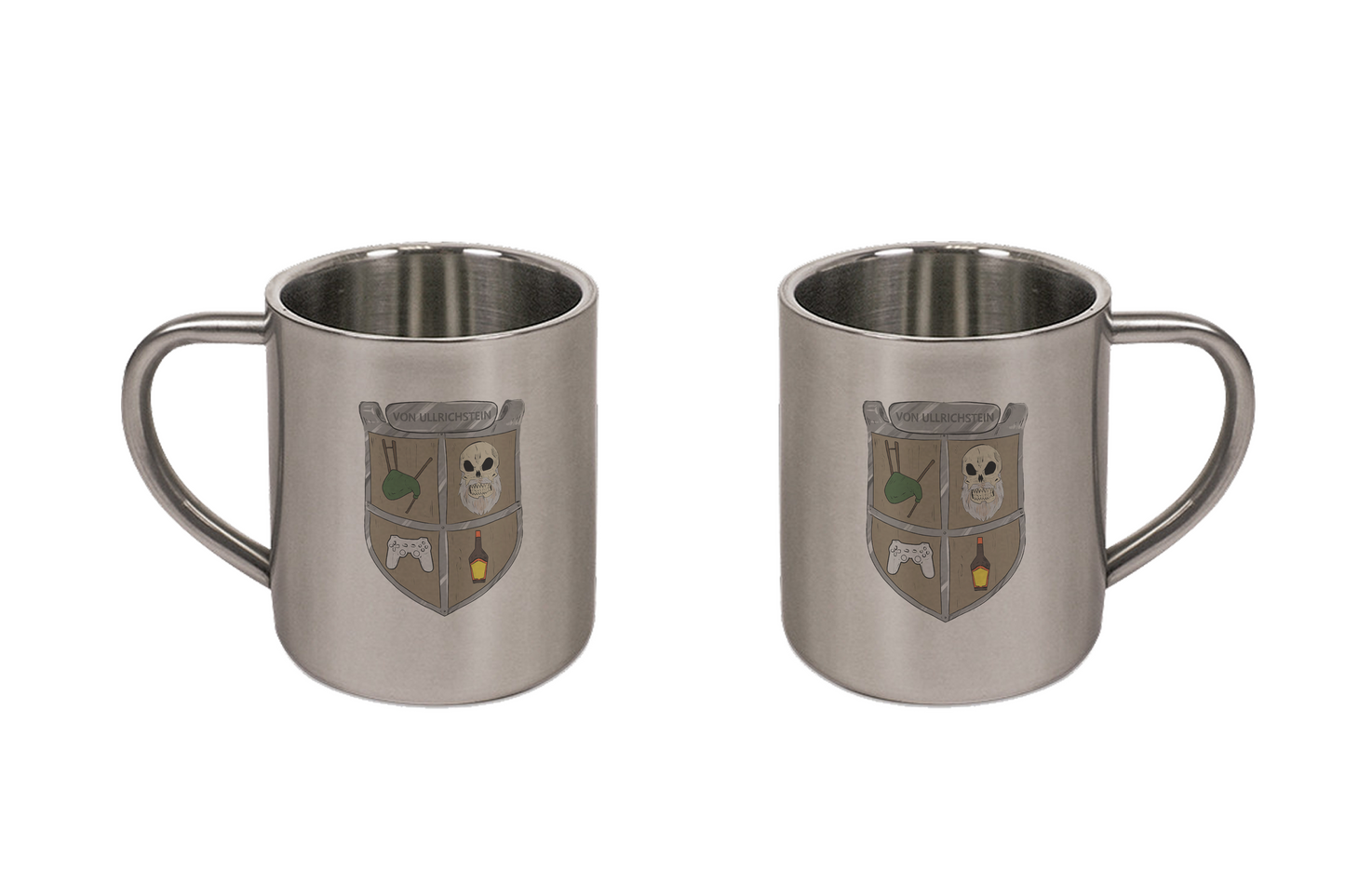 MichaelvonUllrichstein Wappen - Tassen / Magic / XXL / Bierkrüge / Edelstahl
