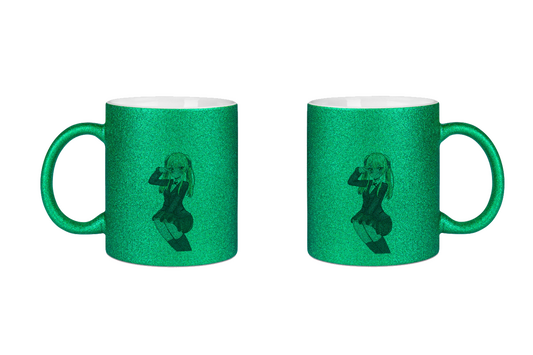 Miezchen Peace - Glitzertassen