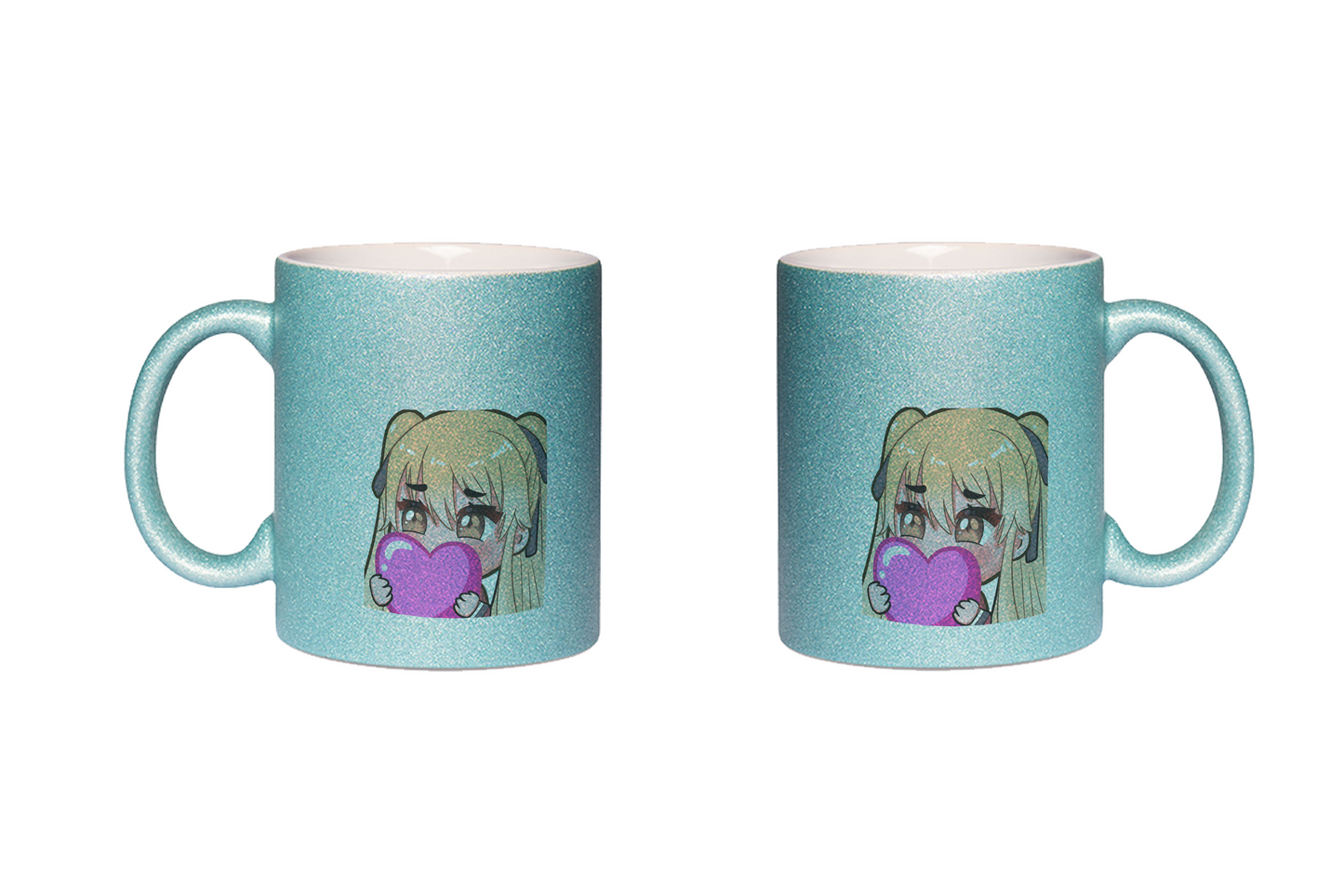 Miezchen Heart - Glitzertassen