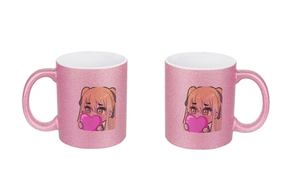 Miezchen Heart - Glitzertassen
