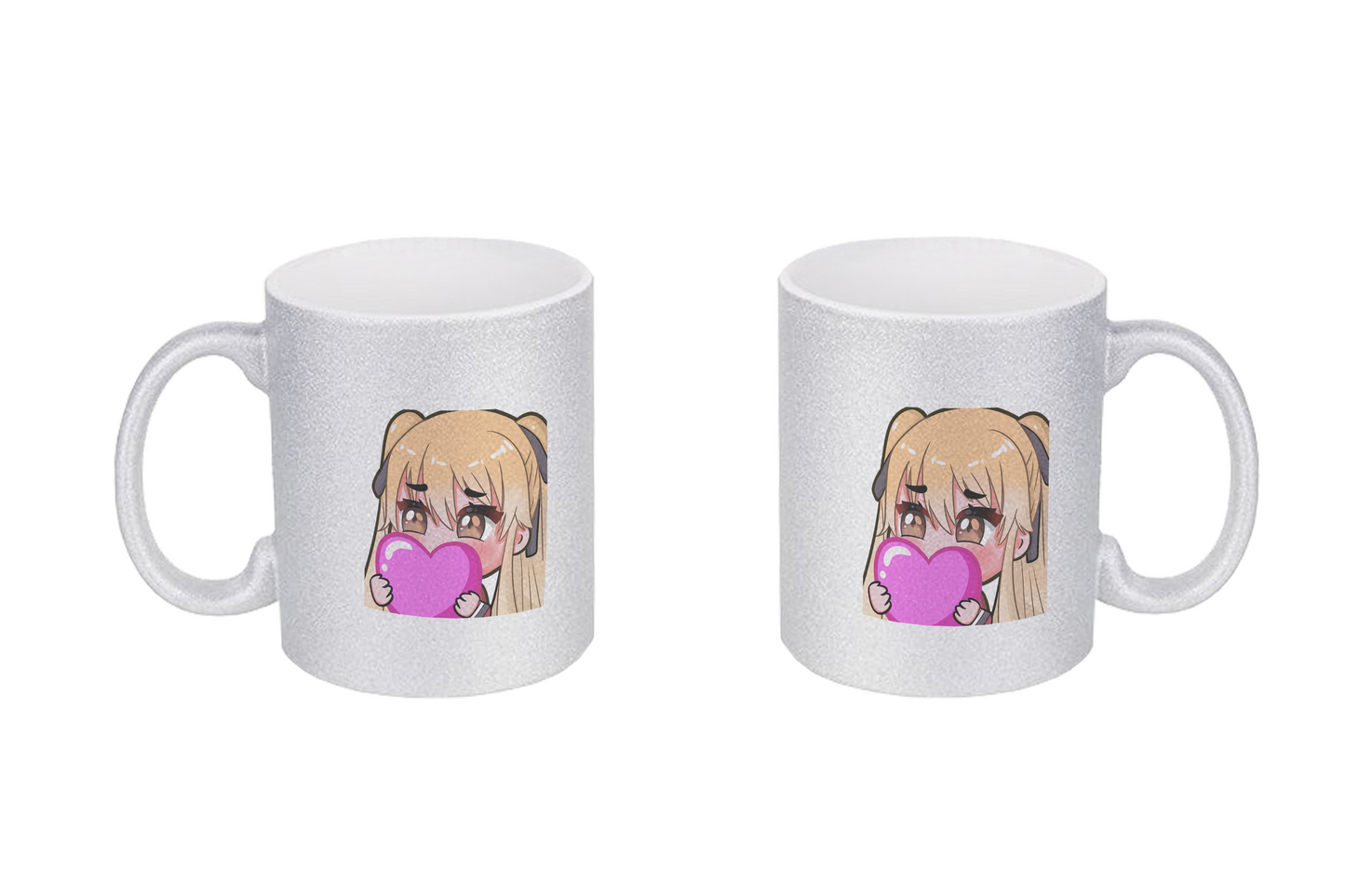 Miezchen Heart - Glitzertassen