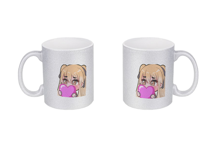 Miezchen Heart - Glitzertassen
