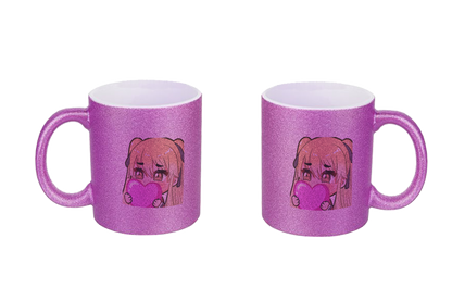 Miezchen Heart - Glitzertassen