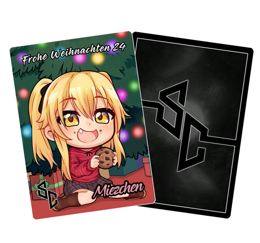 StreamerCard von Miezchen "Frohe Weihnachten"