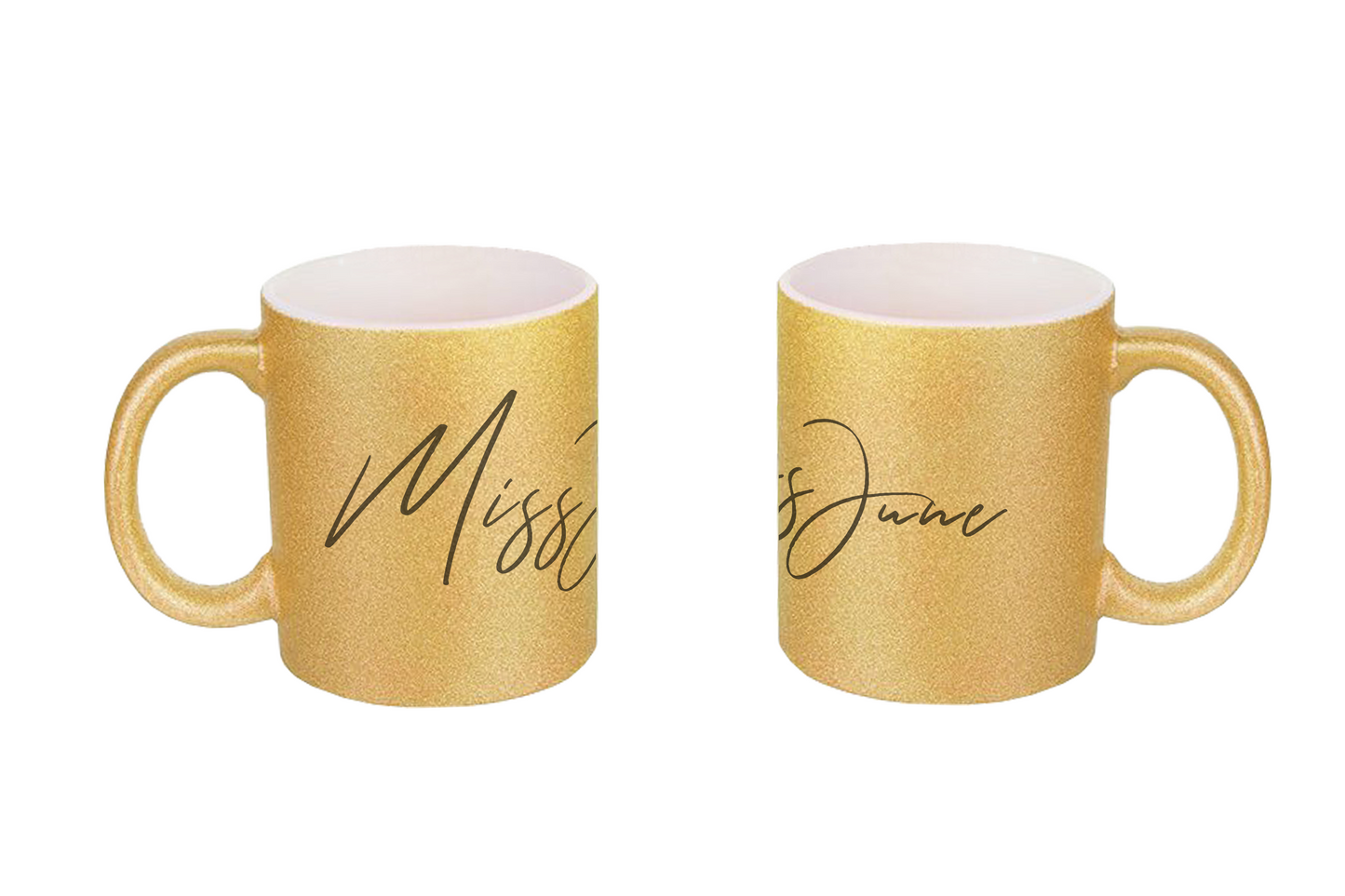 MissJuneDJ Logo - Glitzertassen
