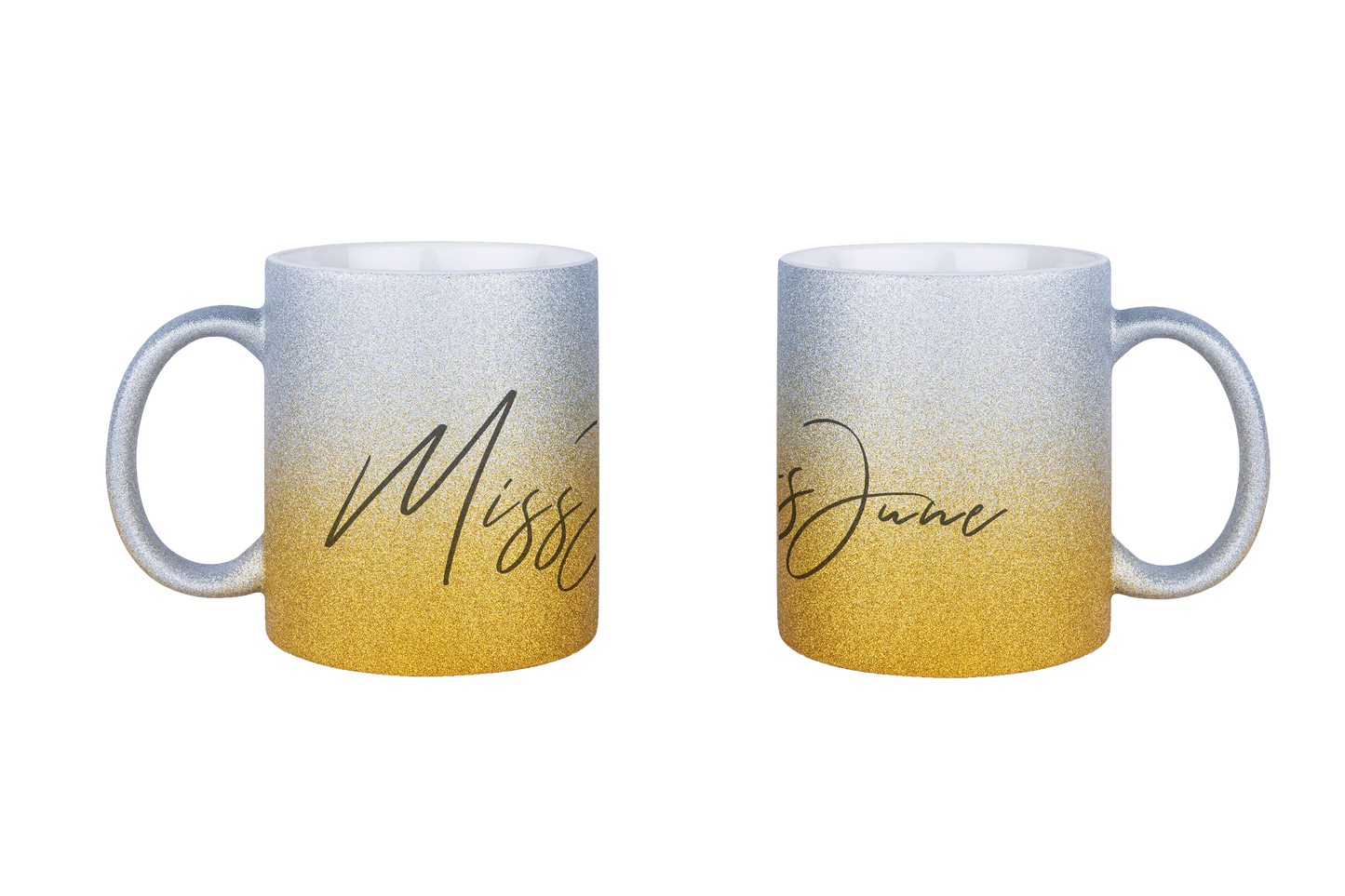 MissJuneDJ Logo - Glitzertassen