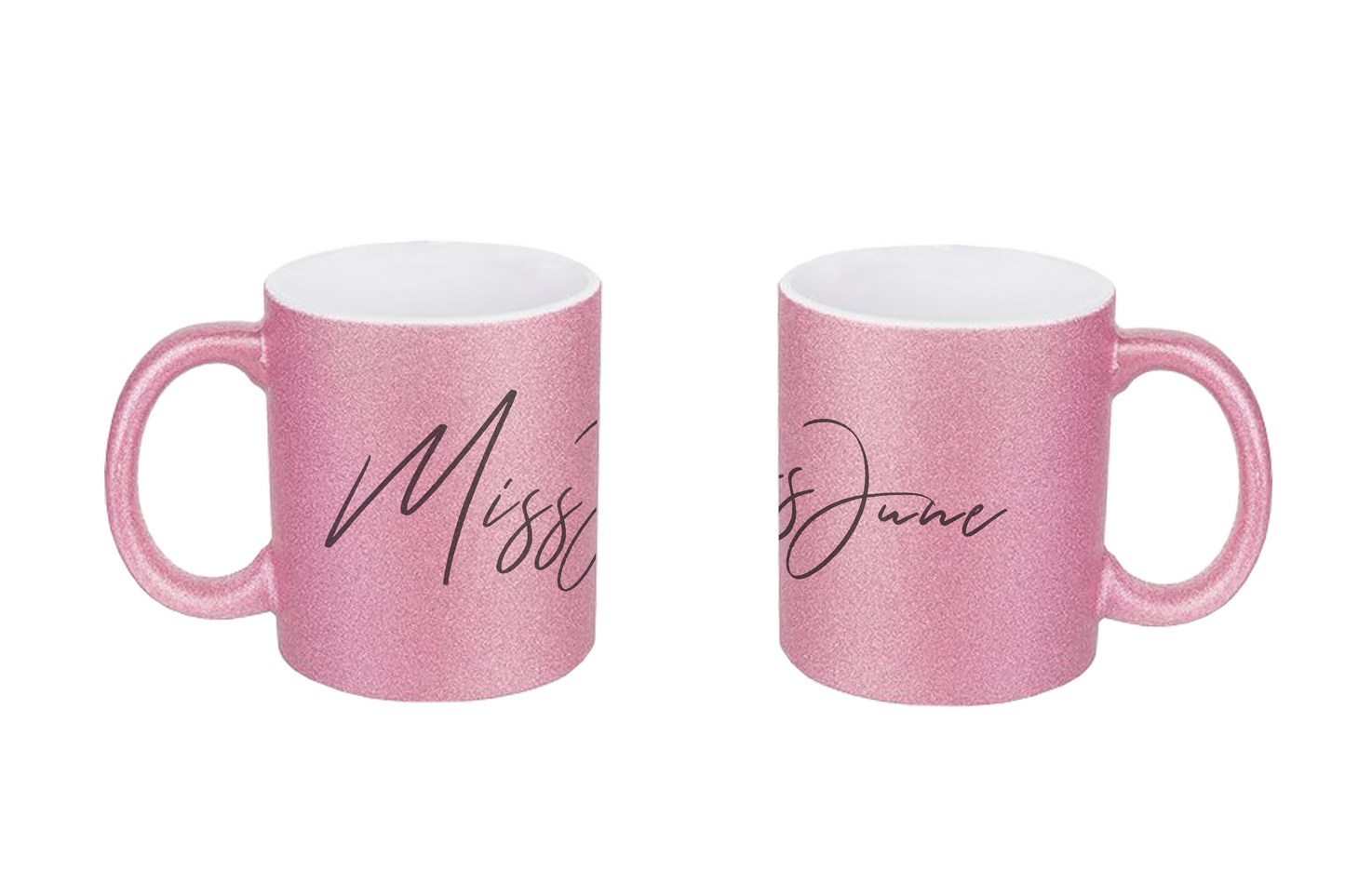 MissJuneDJ Logo - Glitzertassen