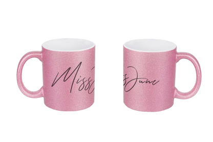 MissJuneDJ Logo - Glitzertassen