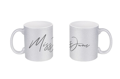 MissJuneDJ Logo - Glitzertassen