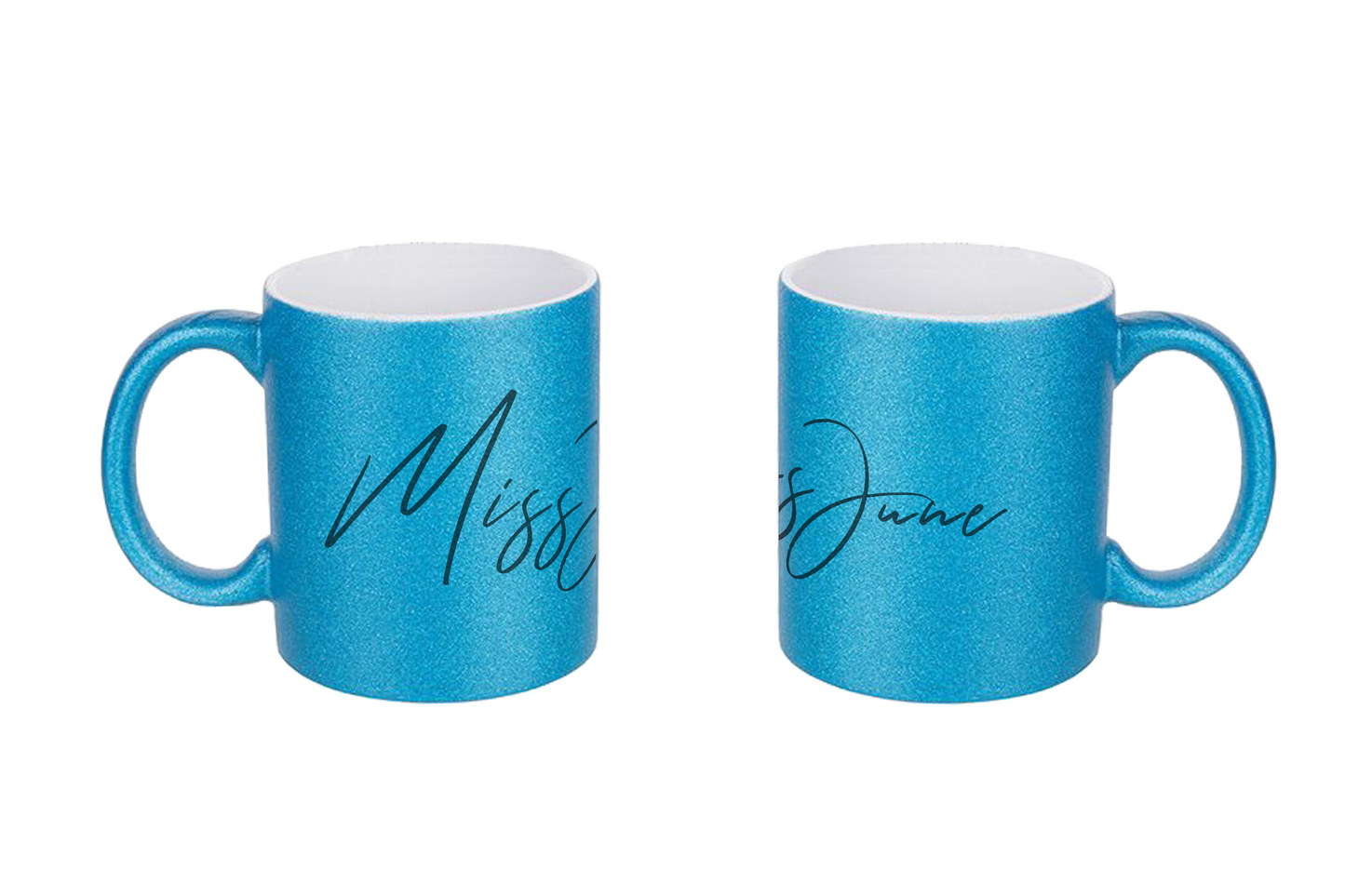 MissJuneDJ Logo - Glitzertassen