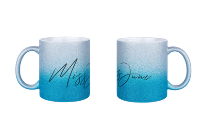 MissJuneDJ Logo - Glitzertassen