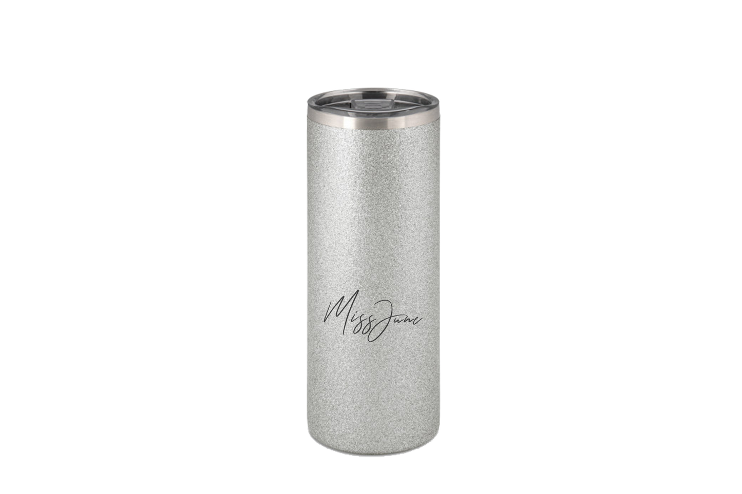 MissJuneDJ Logo - Edelstahl Thermoflaschen / Thermobecher